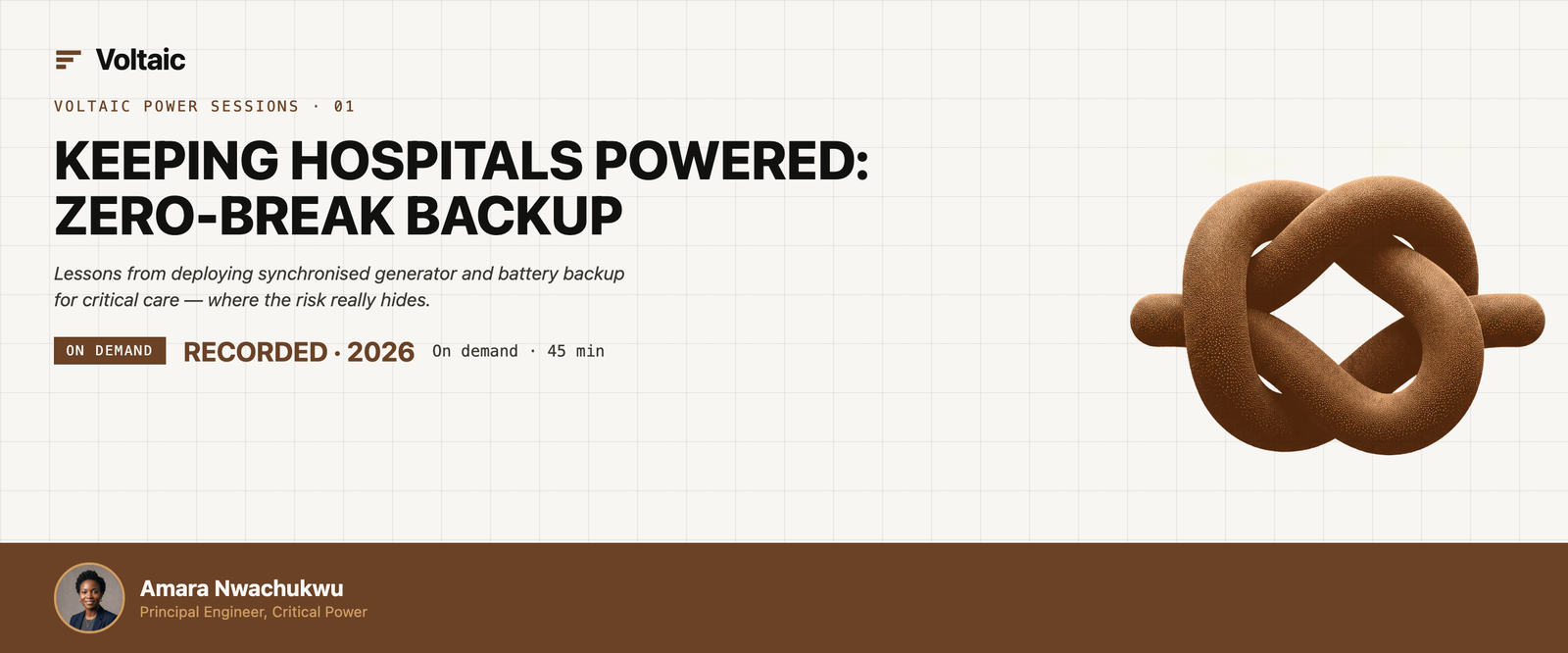 Keeping hospitals powered: zero-break backup