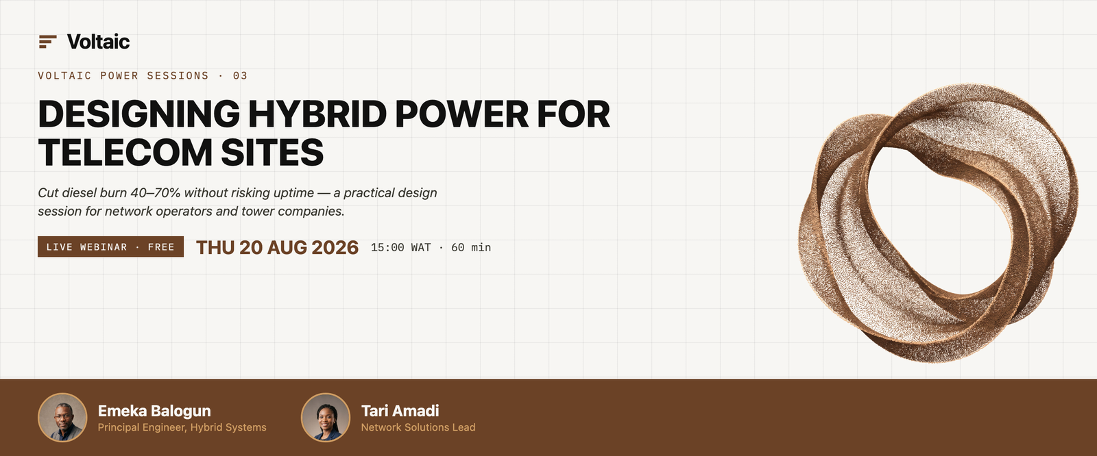 Designing hybrid power for telecom sites