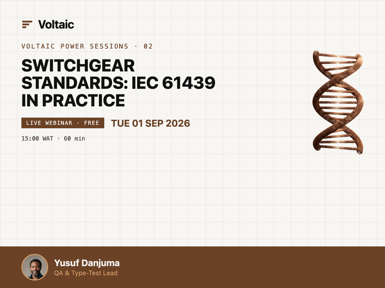 Switchgear standards: IEC 61439 in practice